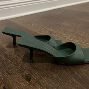 Anthropologie - Vicenza  brand -Heeled Mule Sandals